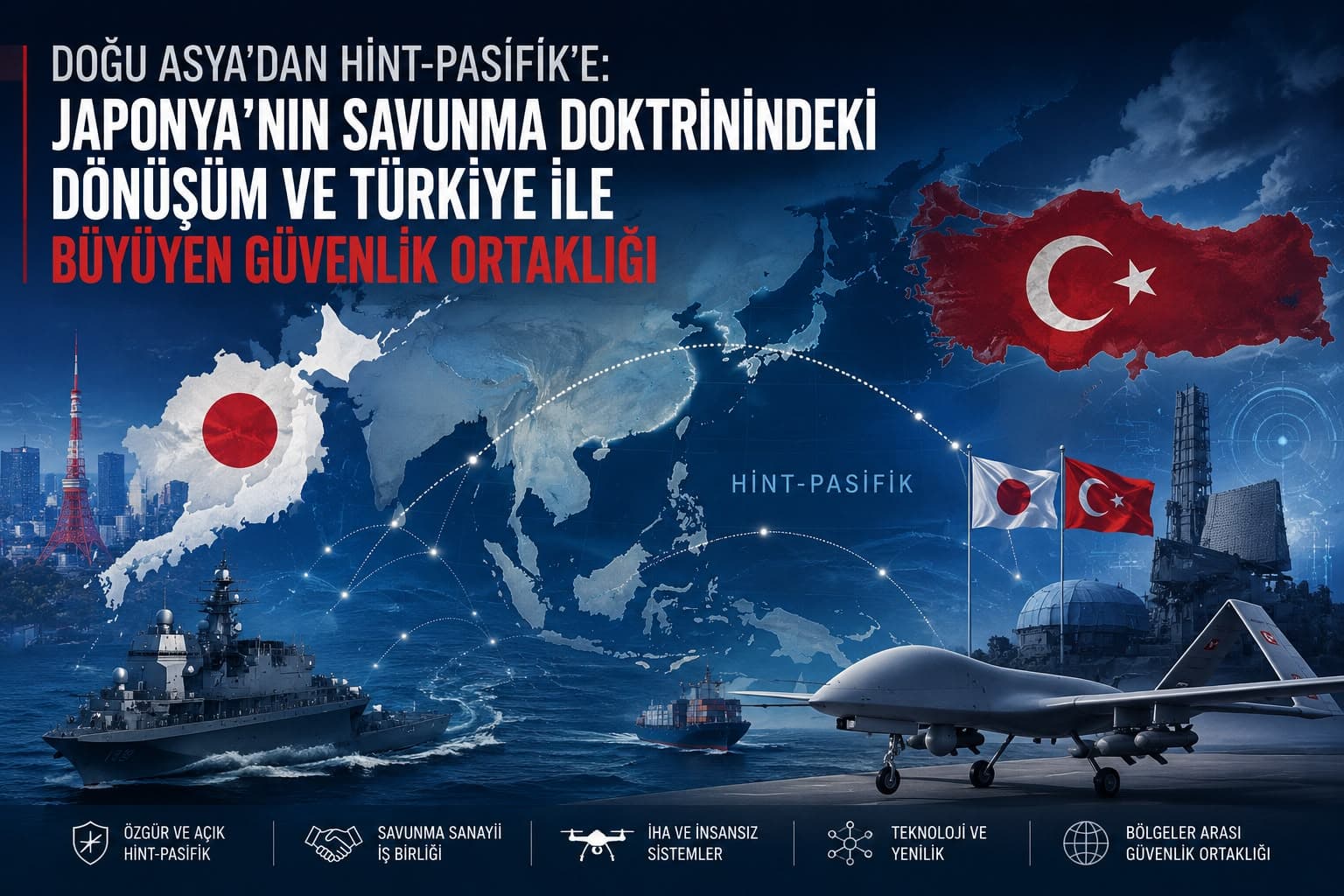 Doğu Asya'dan Hint-Pasifik'e: Japonya'nın Savunma Doktrinindeki Dönüşüm ve Türkiye ile Büyüyen Güvenlik Ortaklığı
